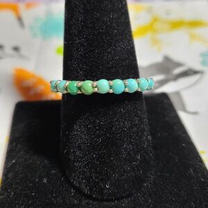 Sonoran Blue Turquoise Sterling Silver Ring